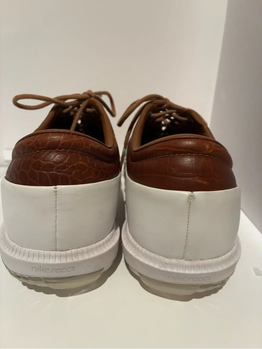 NIKE Air Zoom Victory Golf Shoes- MEN’S SIZE 8.5 Leather AQ1479-101